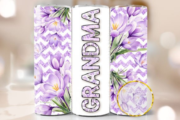 Floral Grandma Tumbler Wrap: A Crafts & Graphics Designer’s Review