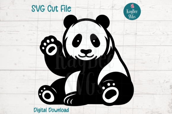 Giant Panda SVG Cut File for Crafts & Graphics Projects