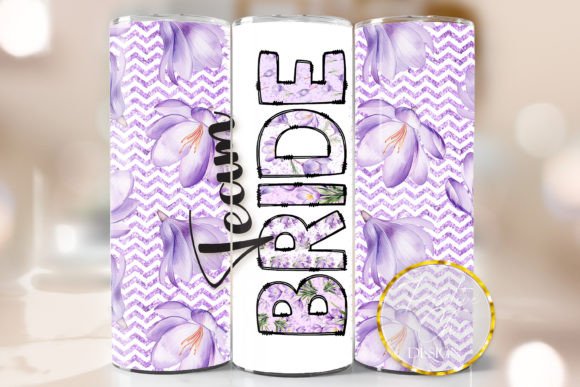 Purple Floral Team Bride Tumbler Wrap: A Crafts & Graphics Designer’s Real-World Review