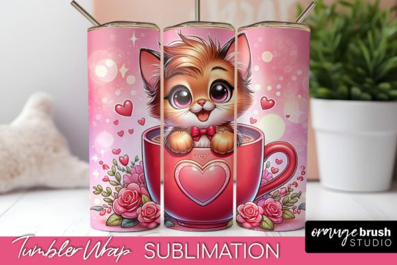 Valentine’s Tumbler Wrap Graphics for Tumbler Wraps & Blog Design