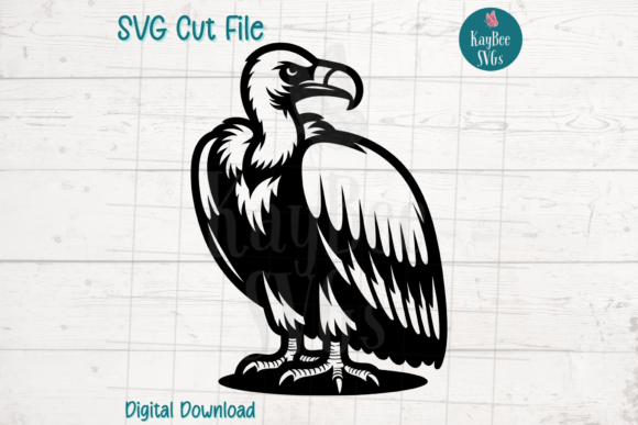 Vulture SVG Cut File for Crafts & Graphics